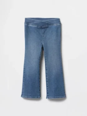 Denim-Jeggings mit ausgestelltem Bein für Baby & Kleinkind