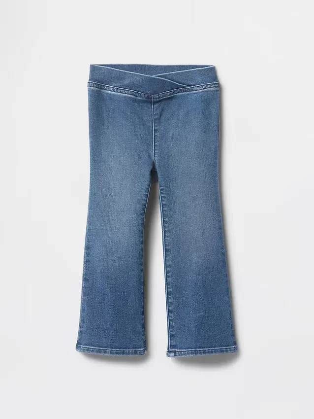 Denim-Jeggings mit ausgestelltem Bein für Baby & Kleinkind