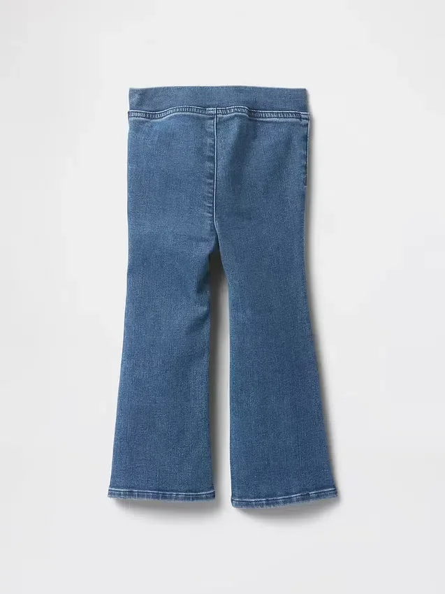 Denim-Jeggings mit ausgestelltem Bein für Baby & Kleinkind