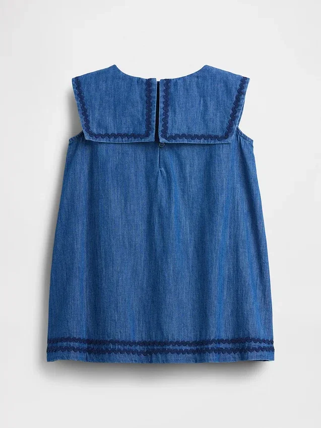 Denim-Matrosen-Kleid für Baby & Kleinkind