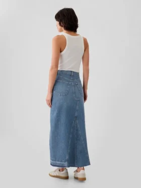 Denim-Maxirock