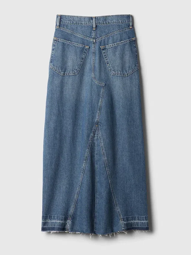 Denim-Maxirock