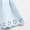 Denim-Outfit-Set mit Lochstickerei für Baby & Kleinkind