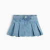 Denim-Plissee-Rock für Baby & Kleinkind