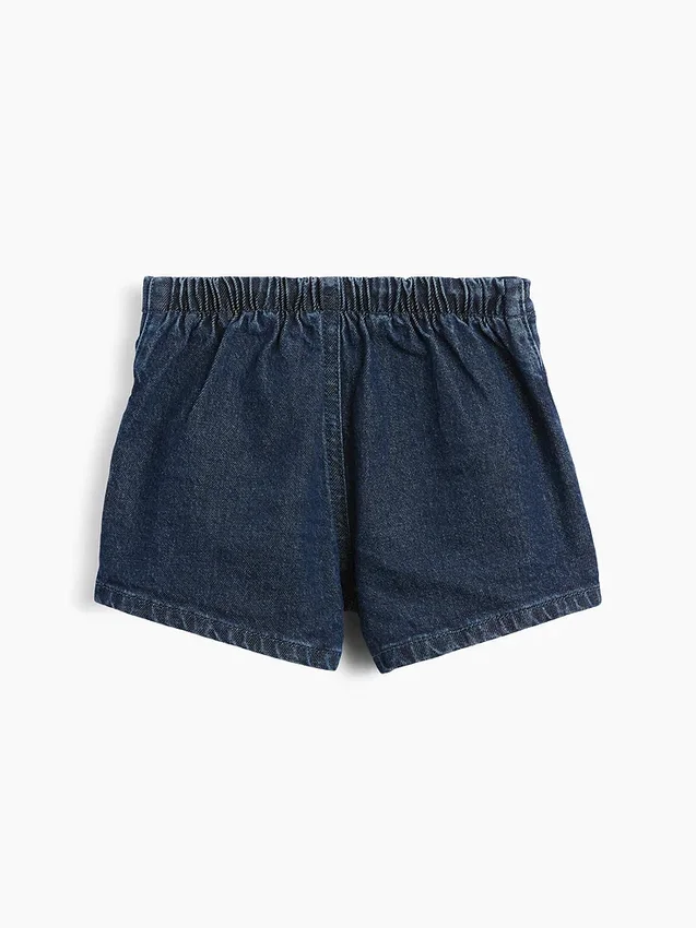 Denim-Skort mit Schleife für Baby & Kleinkind