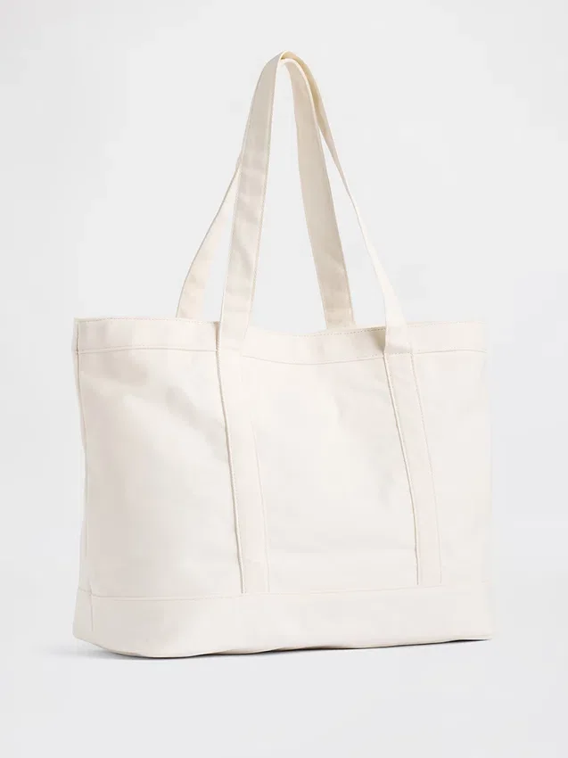Denim-Tasche mit Brannan-Bär-Logo