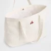 Denim-Tasche mit Brannan-Bär-Logo