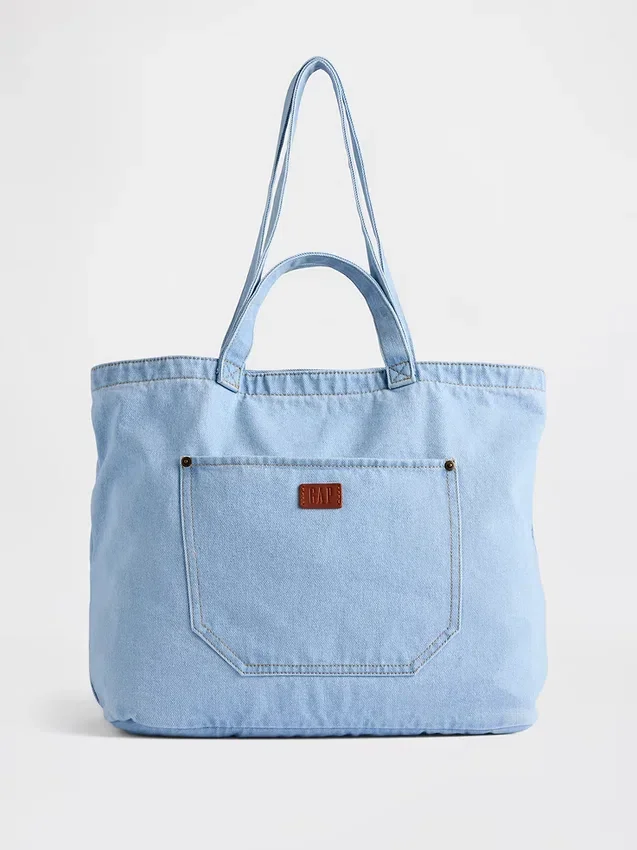 Denim-Tragetasche
