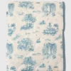 Die gesteppte Spielmatte „Gilded Bird Spring Toile“