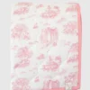 Die gesteppte Spielmatte „Gilded Bird Spring Toile“