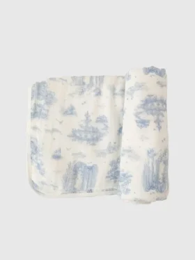 Die „Spring Toile“-Bambus-Babydecke von The Gilded Bird
