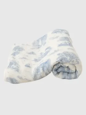 Die „Spring Toile“-Bambus-Babydecke von The Gilded Bird