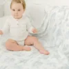Die „Spring Toile“-Bambus-Babydecke von The Gilded Bird