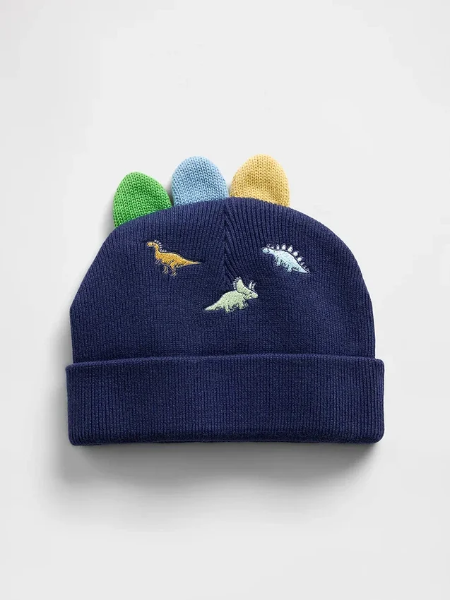 Dino-Mütze für Baby & Kleinkind