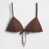 Dreieck-String-Bikini-Oberteil