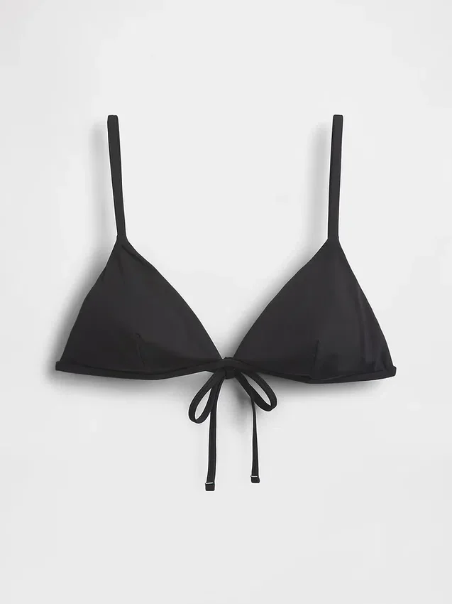 Dreieck-String-Bikini-Oberteil