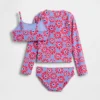 Dreiteiliges Rashguard-Badeset für Kinder