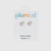 Duo-Anhänger „Pierced Co Heart“ für Huggie-Ohrringe
