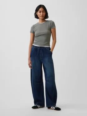 Easy Horseshoe Jeans mit mittlerer Leibhöhe