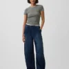Easy Horseshoe Jeans mit mittlerer Leibhöhe