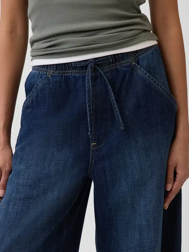 Easy Horseshoe Jeans mit mittlerer Leibhöhe