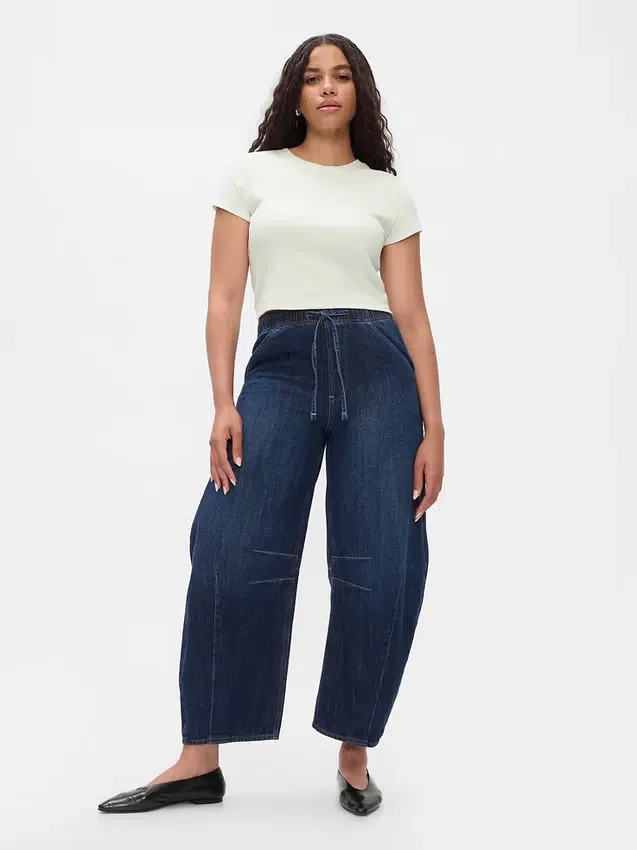 Easy Horseshoe Jeans mit mittlerer Leibhöhe