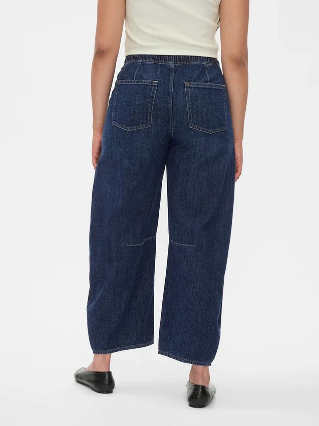 Easy Horseshoe Jeans mit mittlerer Leibhöhe