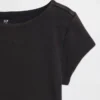 Eng anliegendes Kinder-T-Shirt mit Flügelärmeln