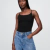 Engmaschiger Cami-String-Body