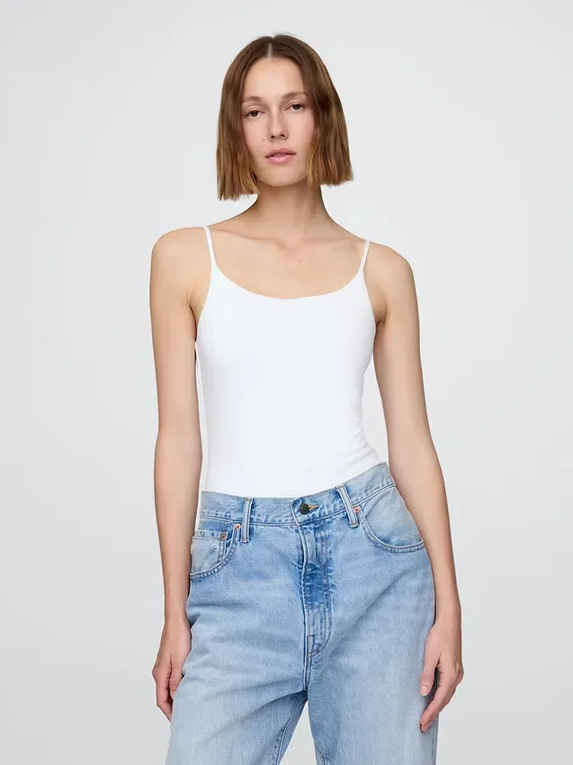 Engmaschiger Cami-String-Body