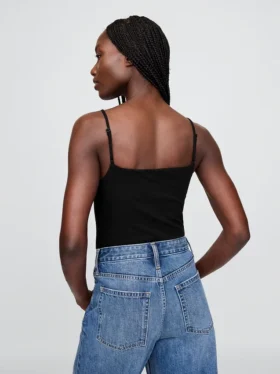 Engmaschiger Cami-String-Body