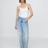 Engmaschiger Cami-String-Body