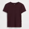 Engmaschiges Jersey-T-Shirt