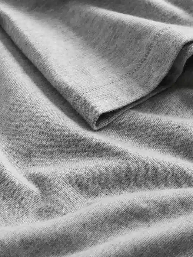 Engmaschiges Jersey-T-Shirt