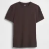 Engmaschiges Jersey-T-Shirt