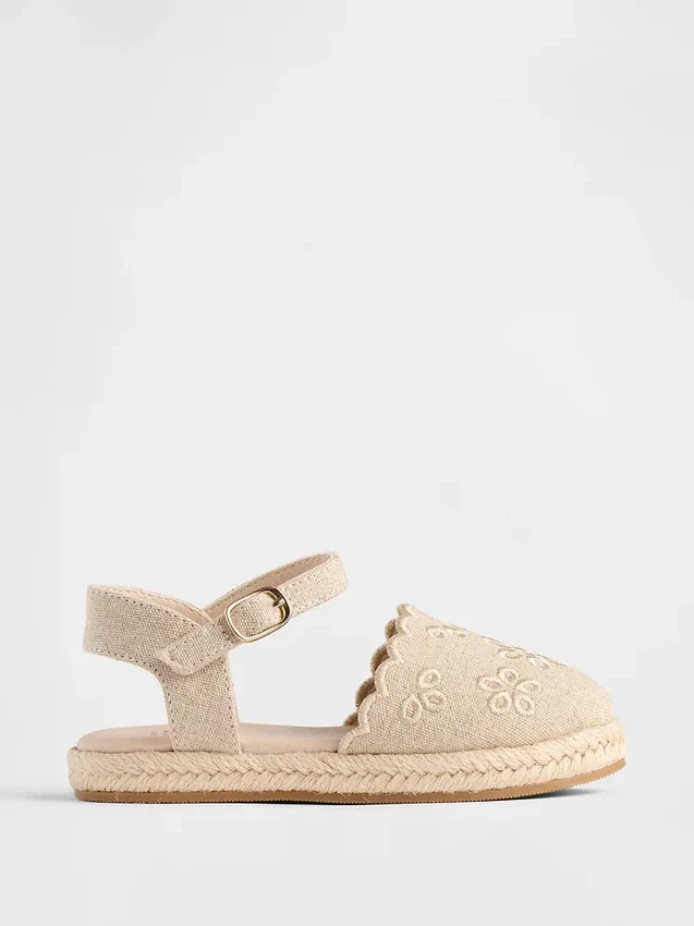 Espadrille-Sandalen für Kleinkinder