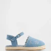 Espadrille-Sandalen für Kleinkinder