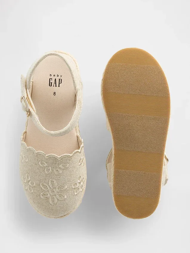 Espadrille-Sandalen für Kleinkinder