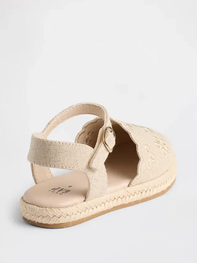 Espadrille-Sandalen für Kleinkinder