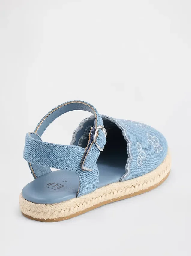 Espadrille-Sandalen für Kleinkinder