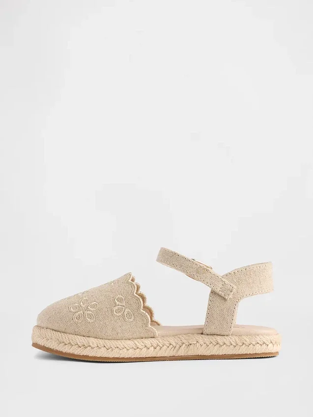 Espadrille-Sandalen für Kleinkinder