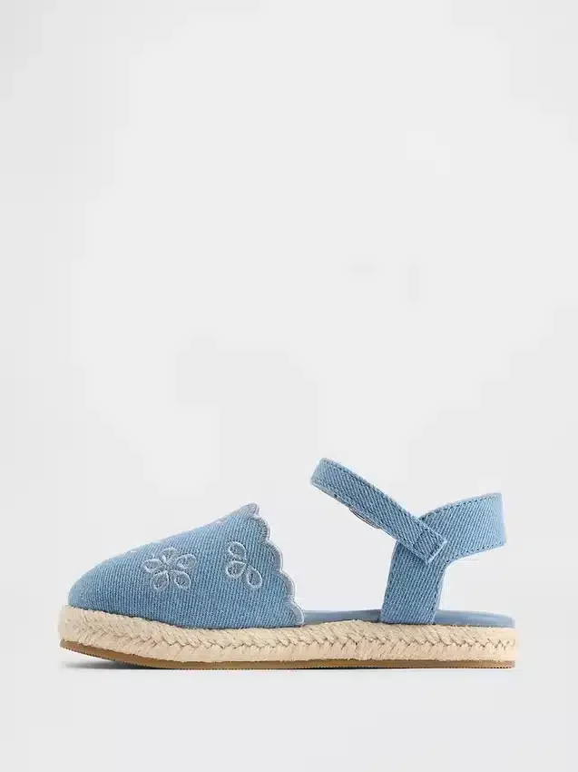 Espadrille-Sandalen für Kleinkinder