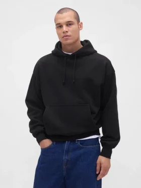 Extra schwerer French-Terry-Hoodie für Erwachsene