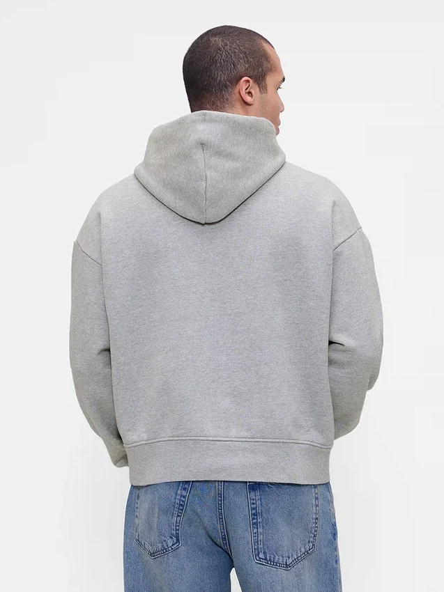 Extra schwerer French-Terry-Hoodie für Erwachsene