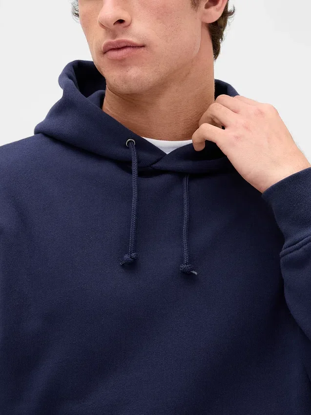 Extra schwerer French-Terry-Hoodie für Erwachsene