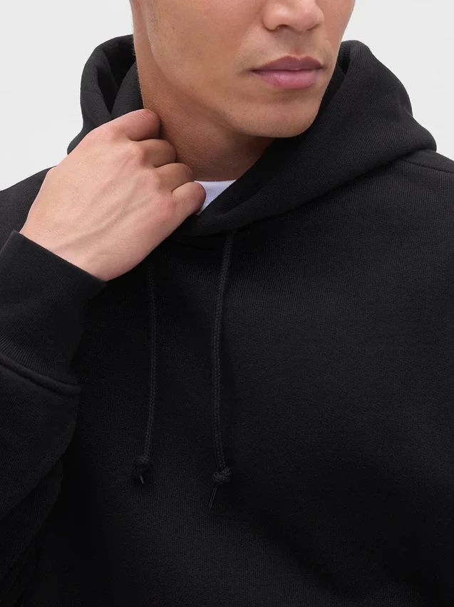 Extra schwerer French-Terry-Hoodie für Erwachsene