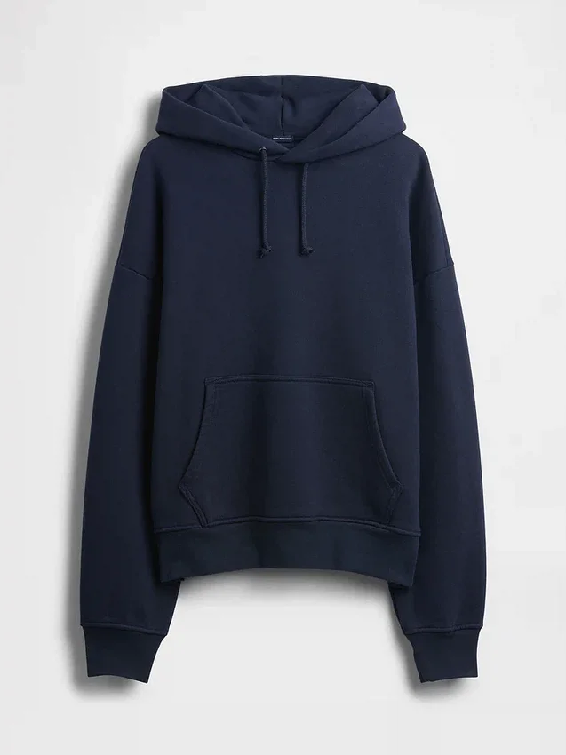 Extra schwerer French-Terry-Hoodie für Erwachsene