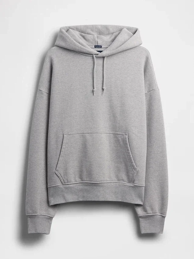 Extra schwerer French-Terry-Hoodie für Erwachsene