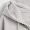 Extra schwerer French-Terry-Kapuzenpullover mit Reißverschluss für Erwachsene