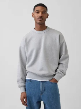 Extra schweres Sweatshirt aus French Terry